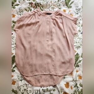 Simply Vera Wang Dust Pink Blouse